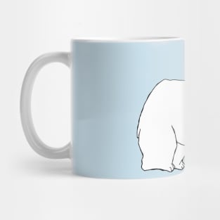 polar bear Mug